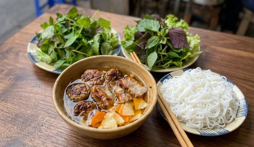 bun cha hanoi