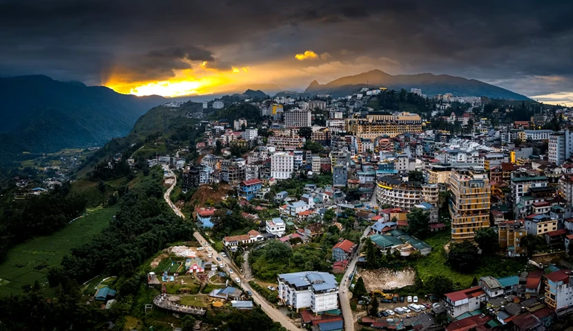 famosa località turistica a Sapa