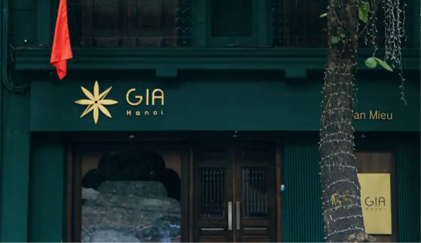 Gia restaurent in Hanoi