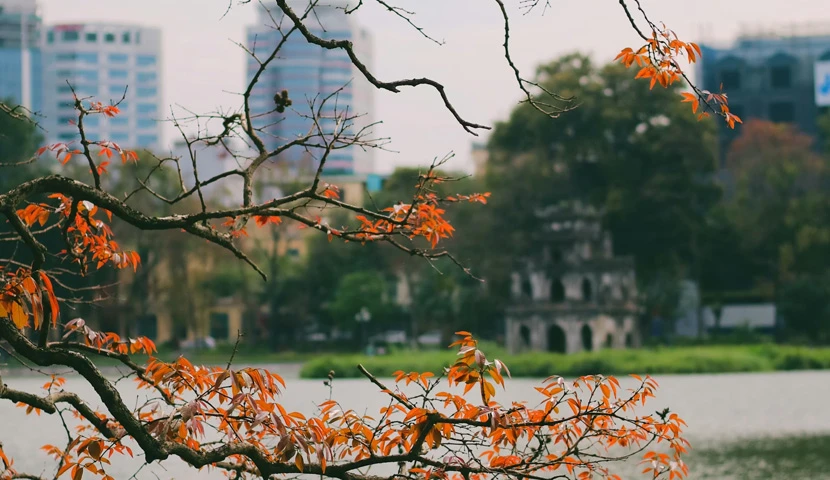 Ha Noi, Ho Guom lake,Ha Noi Vietnam