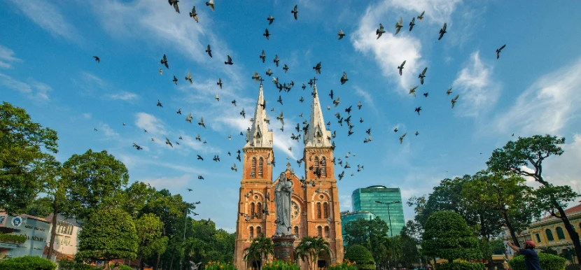 Ho Chi Minh Cathedral landmark