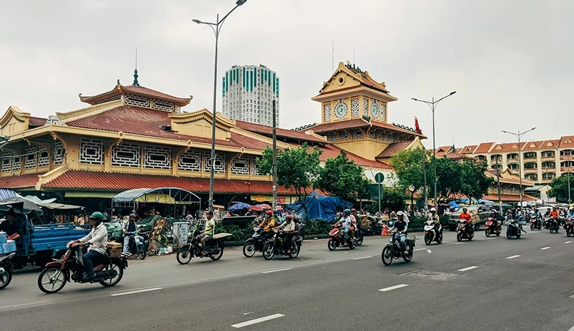 Ho Chi Minh Old Quarter Market