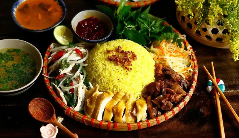 hoian chicken rice