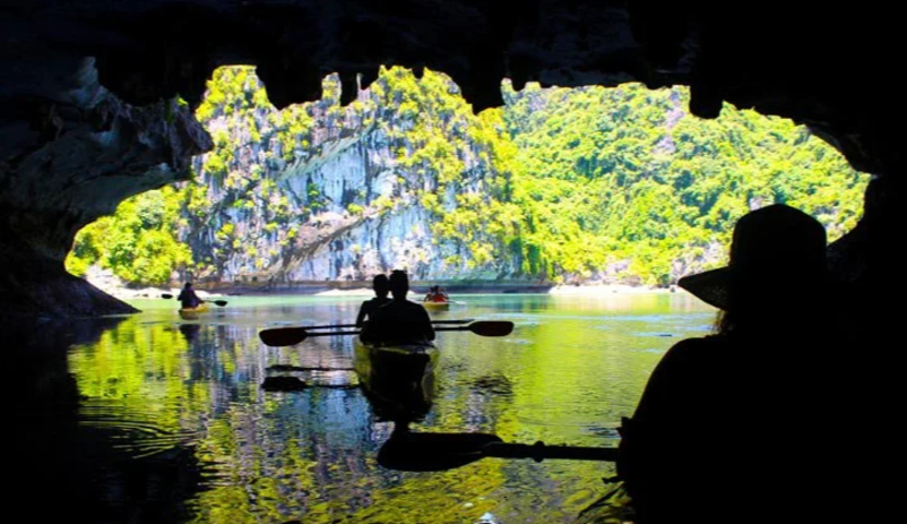 Light Dark Cave in Lan Ha Bay
