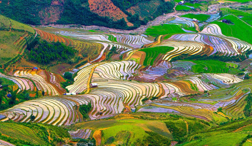 Mu Cang Chai: la temporada de las lluvias