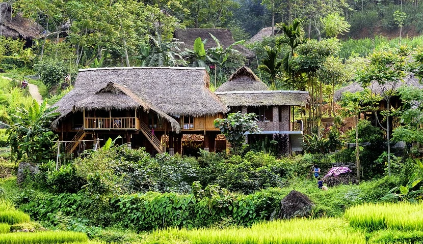 Casa tradizionale di Pu Luong