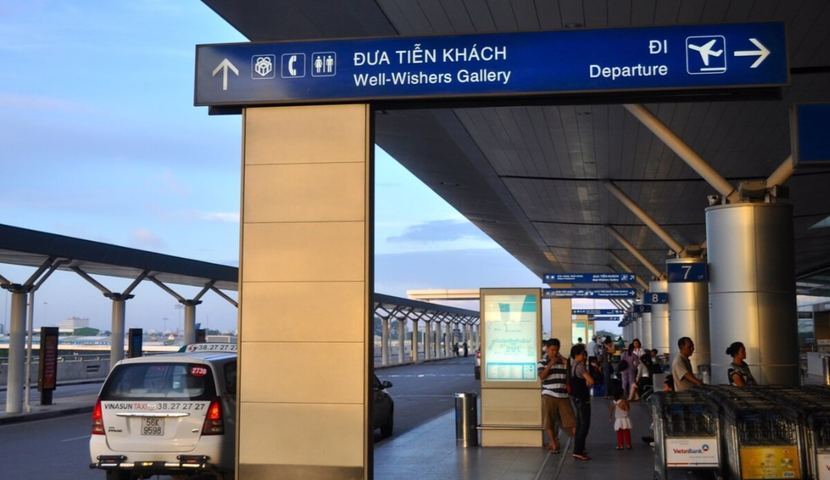 Tan Son Nhat Airport Exit