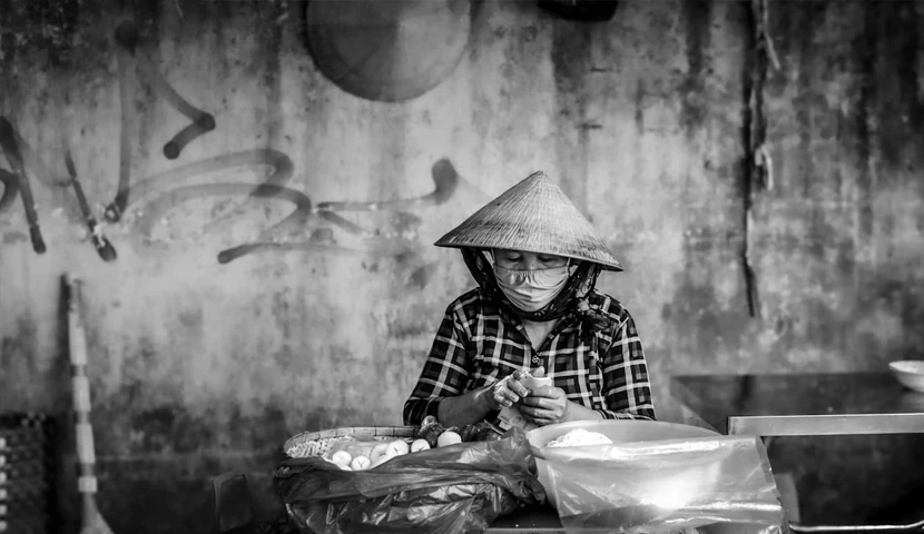 The market in Hoi An
