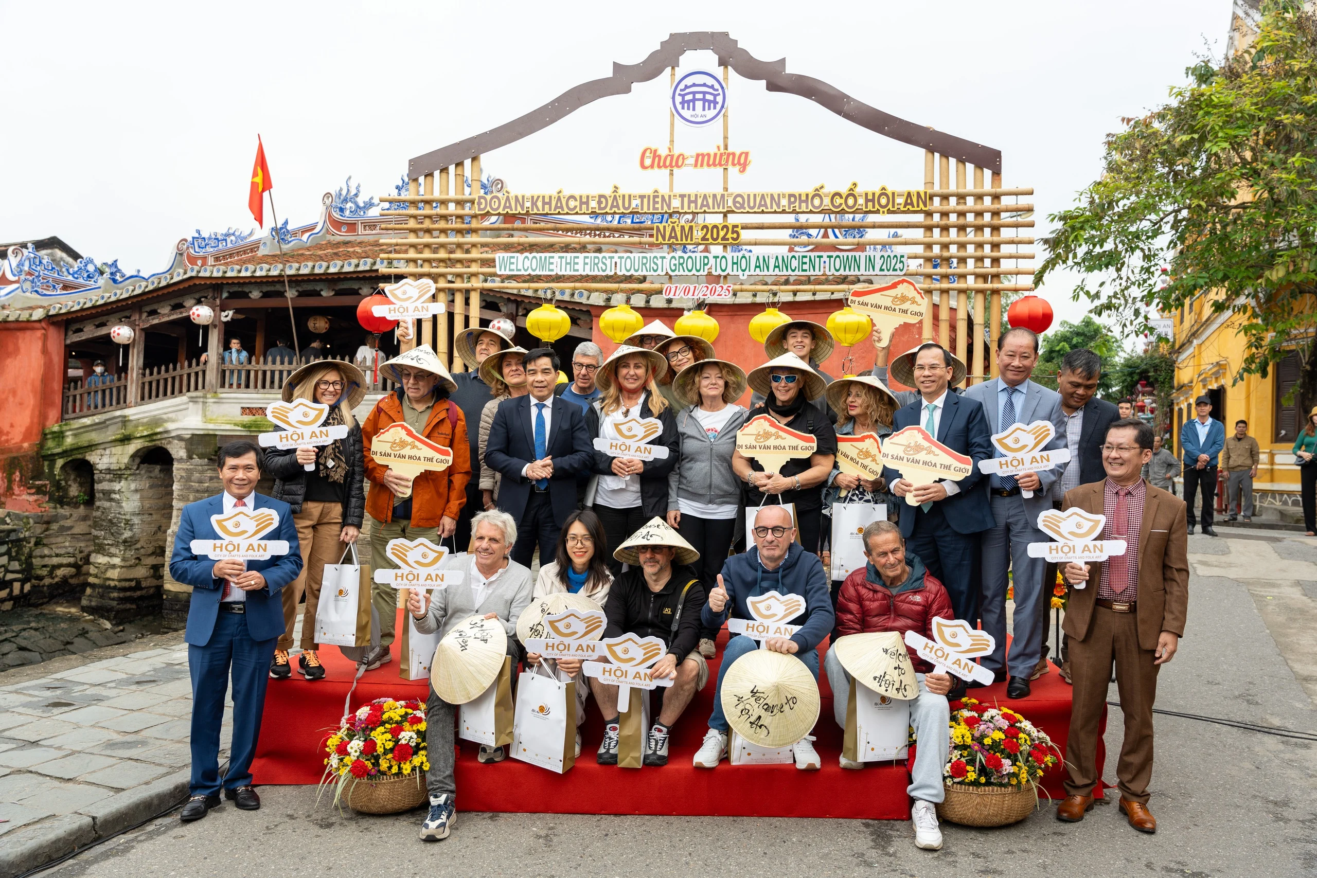 visitantes en Hoi An