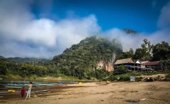 Mekong river Laos