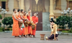 Monaci in Laos 2